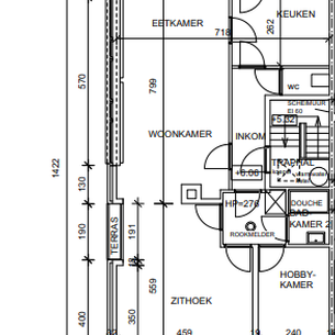 Duplex appartement en kantoor - Carettestraat 12: 